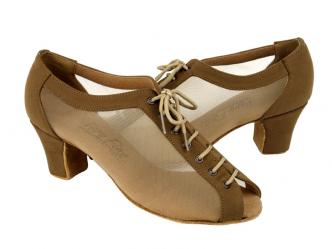 dansschoenen bruin nubuck  
